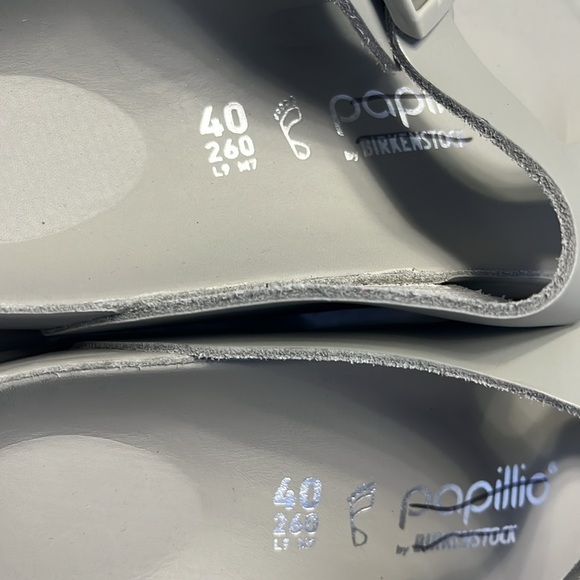 Birkenstock Gizeh Flex Platform Leather Sandals Size 9 NEW - Picture 9 of 15